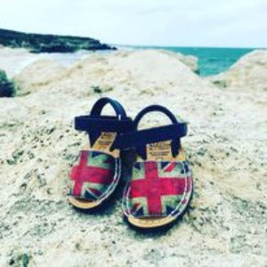 UNISEX UK FLAGS CHILDS SANDAL