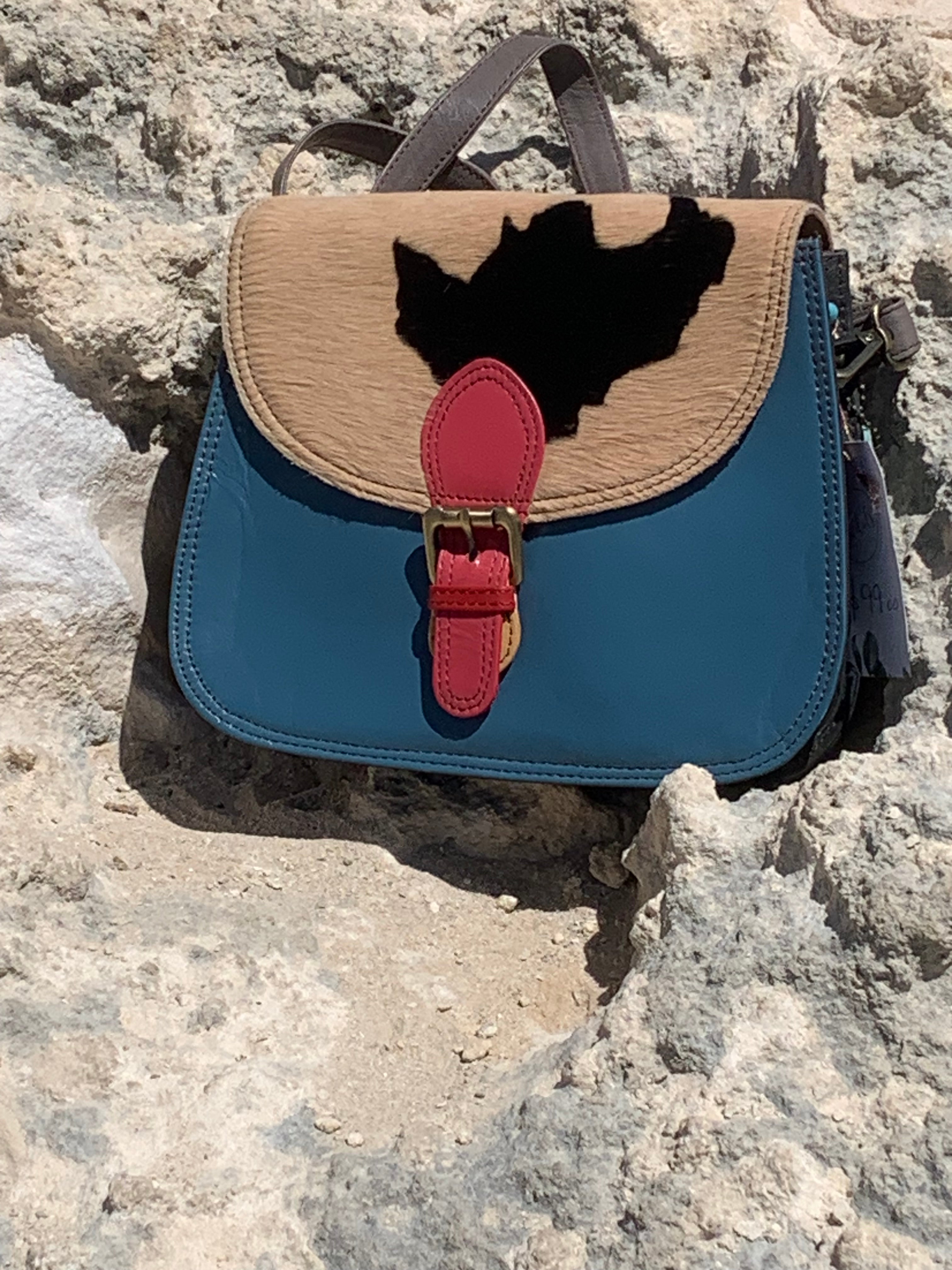 Soft leather saddle bag online